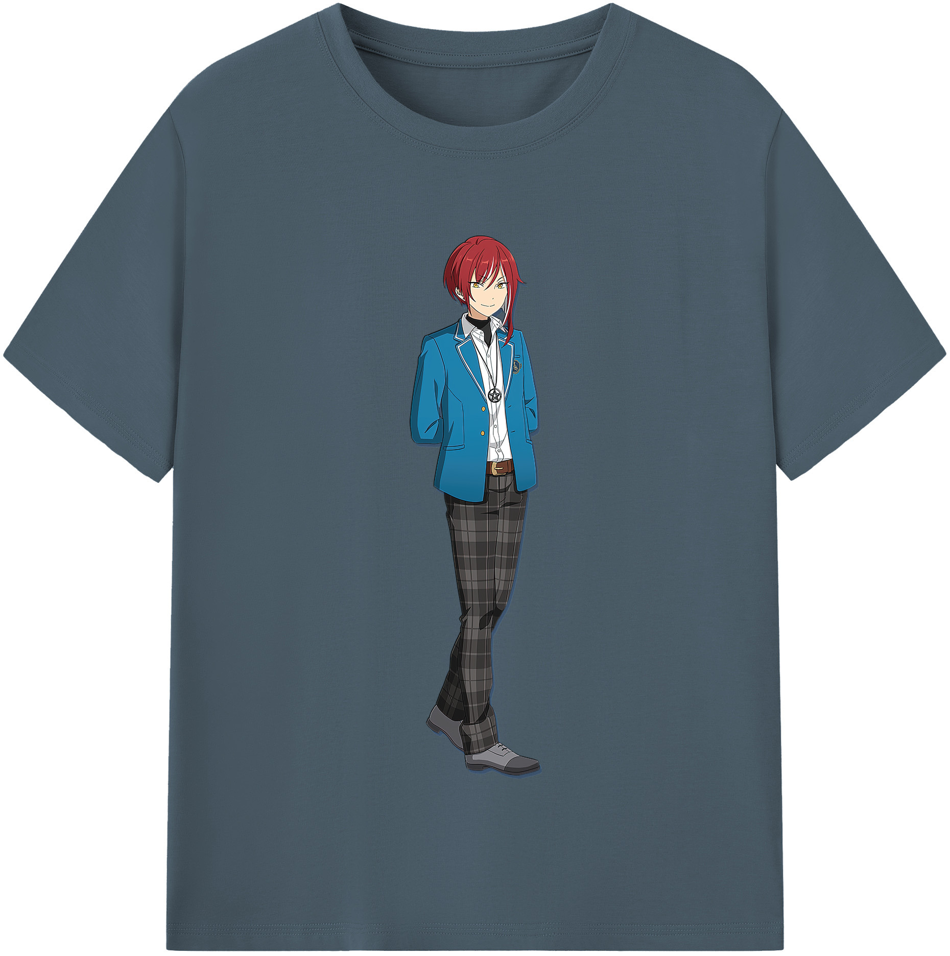 （画像用） あんさんぶるスターズ! Ensemble Stars 綿100％半袖Tシャツ（フロントプリント）